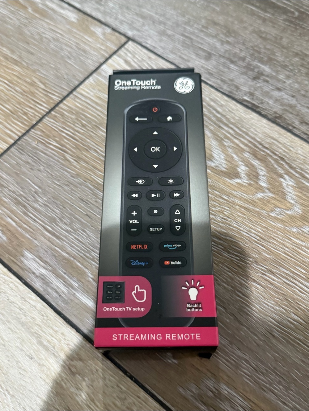 NWT Black LG One Touch Streaming Remote